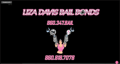 Desktop Screenshot of lizadavisbailbonds.com